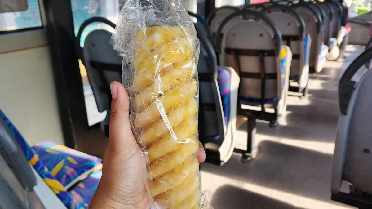 Buah Nanas Potong (Sumber: Dokumentasi Penulis | Foto: Dias Ashari)
