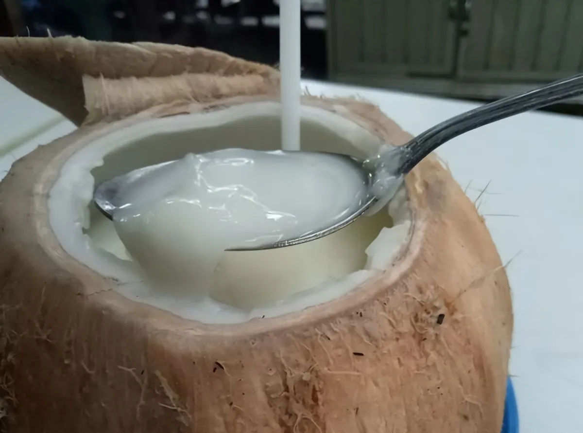 Kelapa Bakar Kunigor. (Sumber: Ayobandung.id | Foto: Eneng Reni Nuraisyah Jamil)