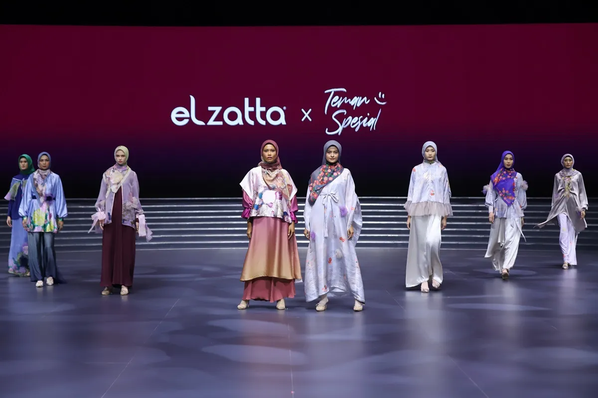 Sejumlah koleksi Elzatta, Scarf Kanara Pesona Bunga Nusantara. (Sumber: dok. Elzatta)