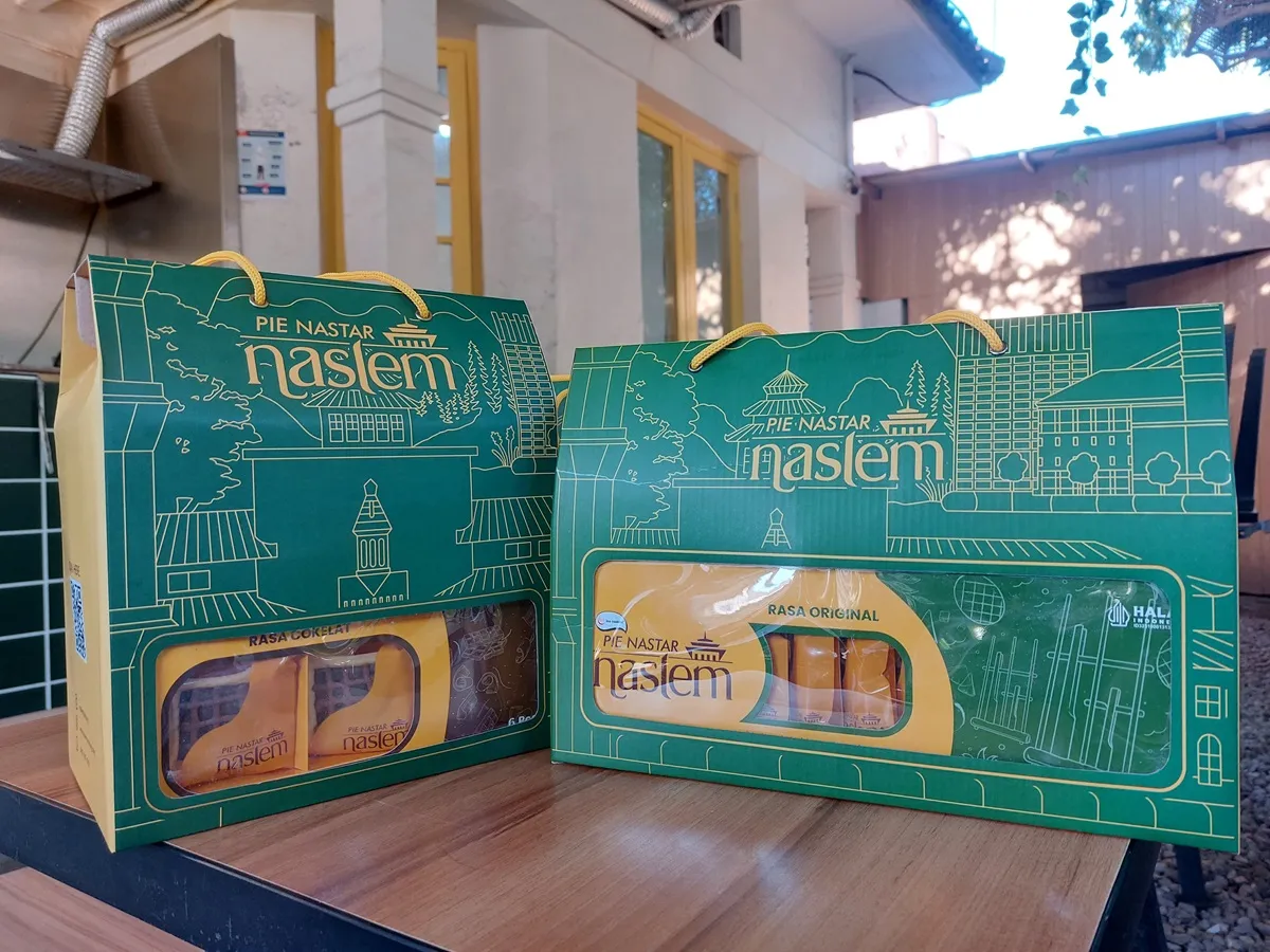 Pie Nastar Naslem. (Sumber: Ayobandung.id | Foto: Eneng Reni Nuraisyah Jamil)