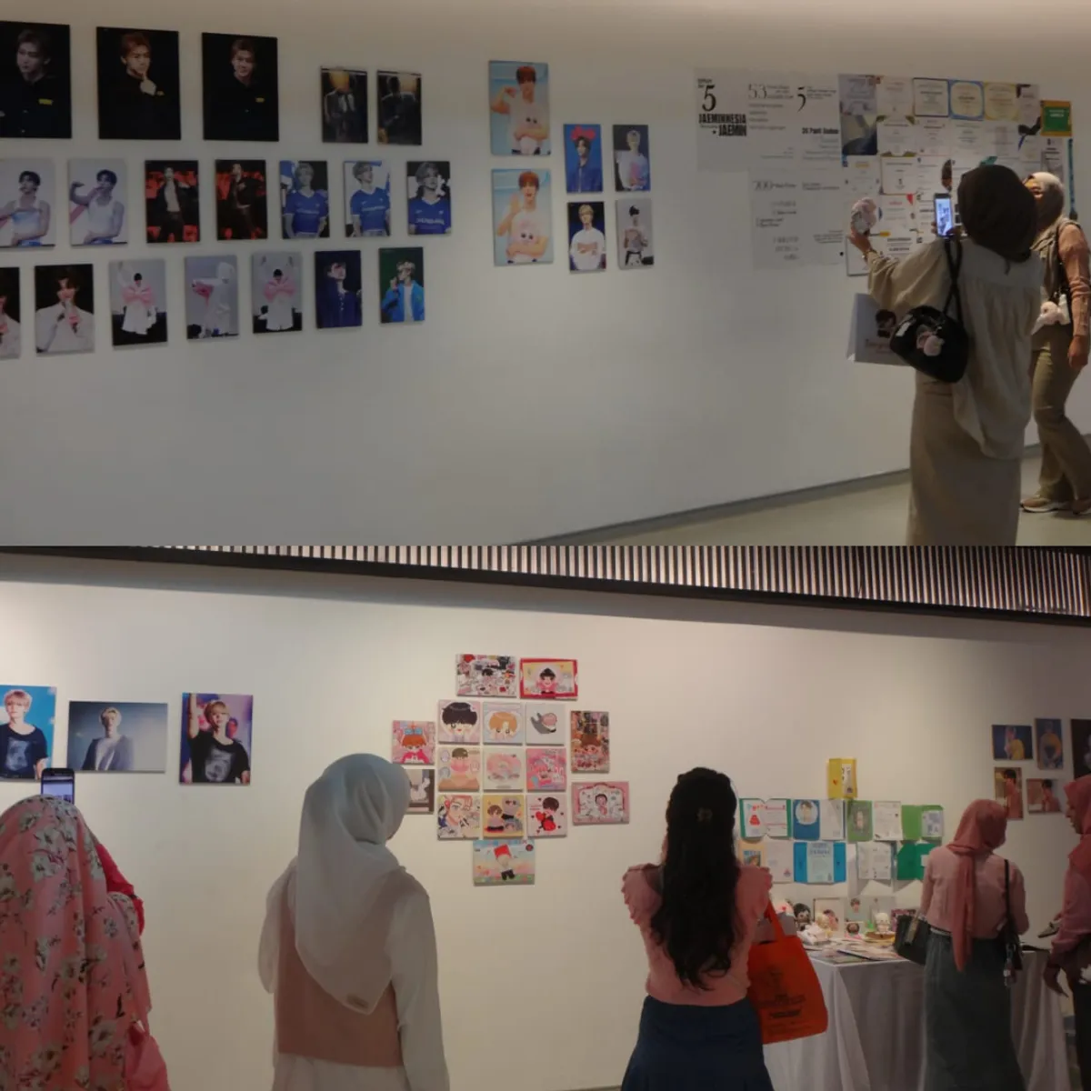 Pameran foto jaemin nct dream di planetarium, taman ismail marzuki, Jakarta (Sumber: jaeminnesia)
