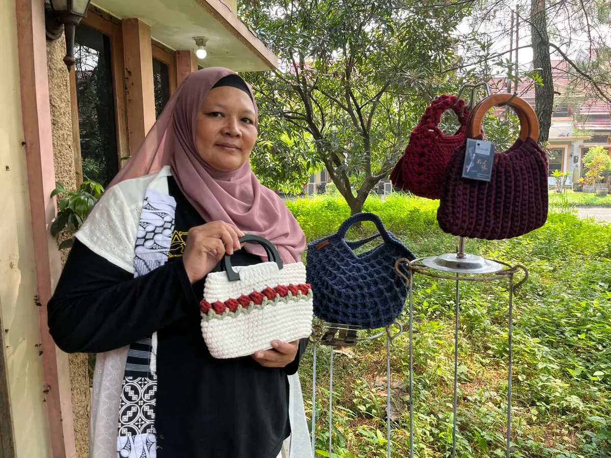 Ondang Dahlia, Owner Mamata Craft (Foto: Rizma Riyandi)