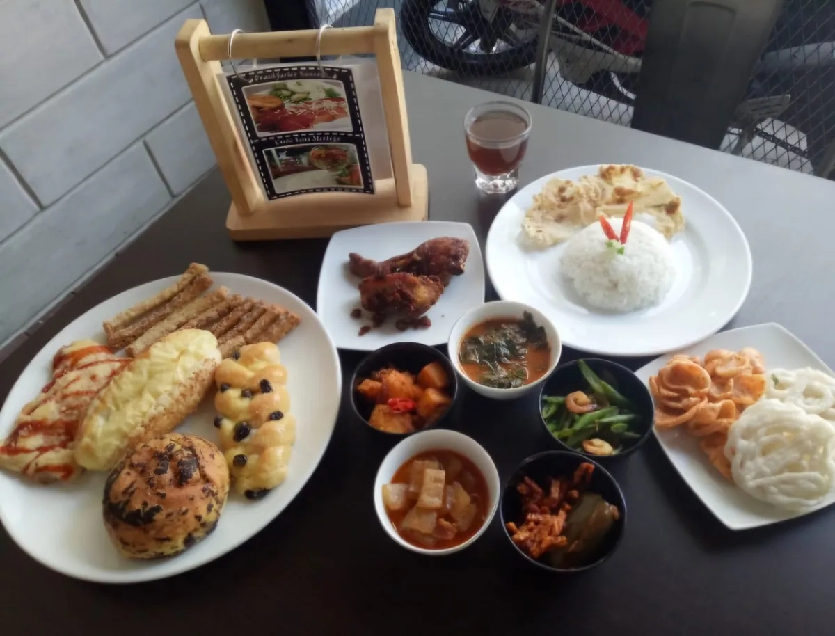 Menu di Me Time Cafe. (Sumber: Ayobandung.id | Foto: Eneng Reni Nuraisyah Jamil)