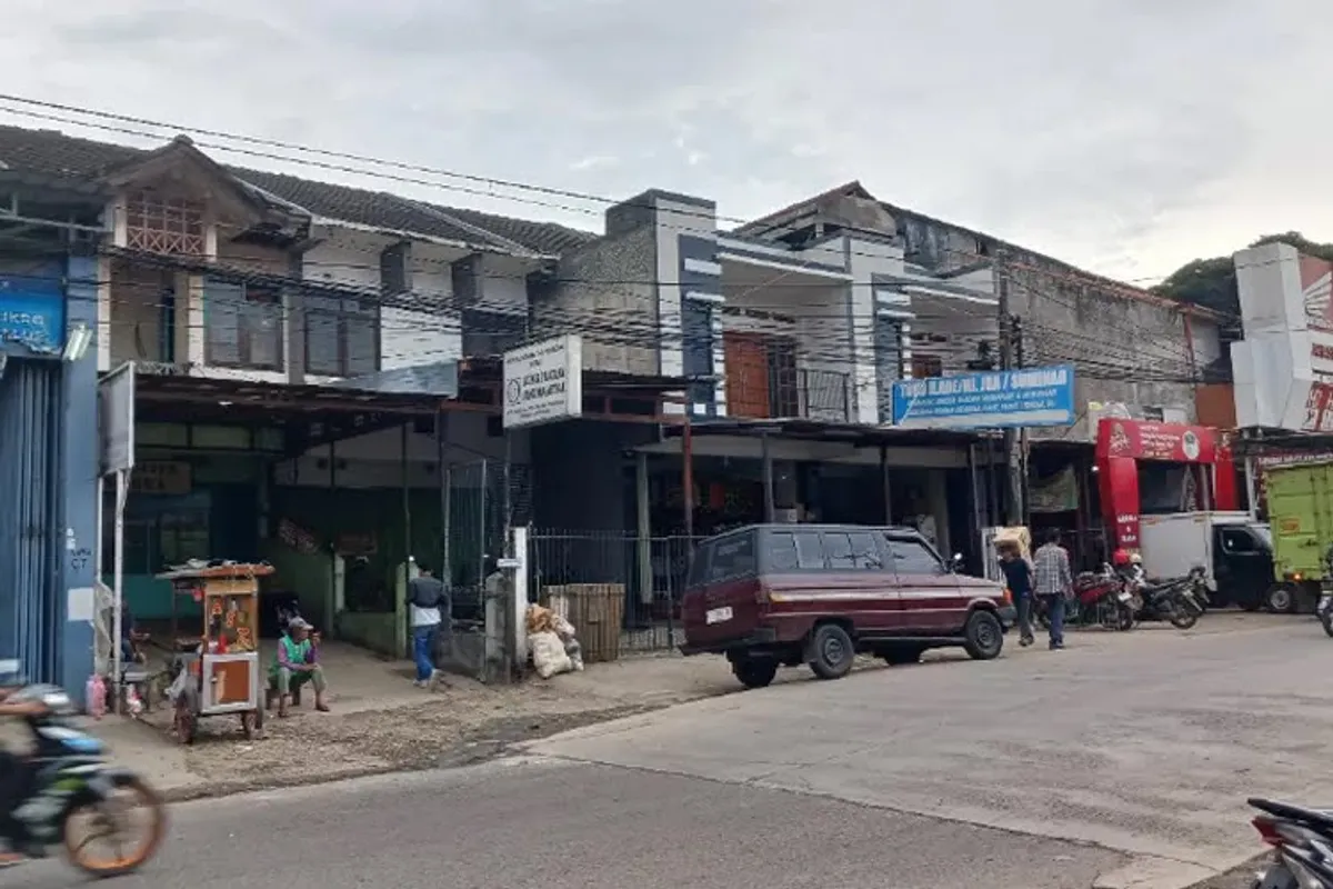 Potret area bekas bangunan Bioskop Laksana Cicalengka. (Sumber: Ayobandung | Foto: Mildan Abdalloh)