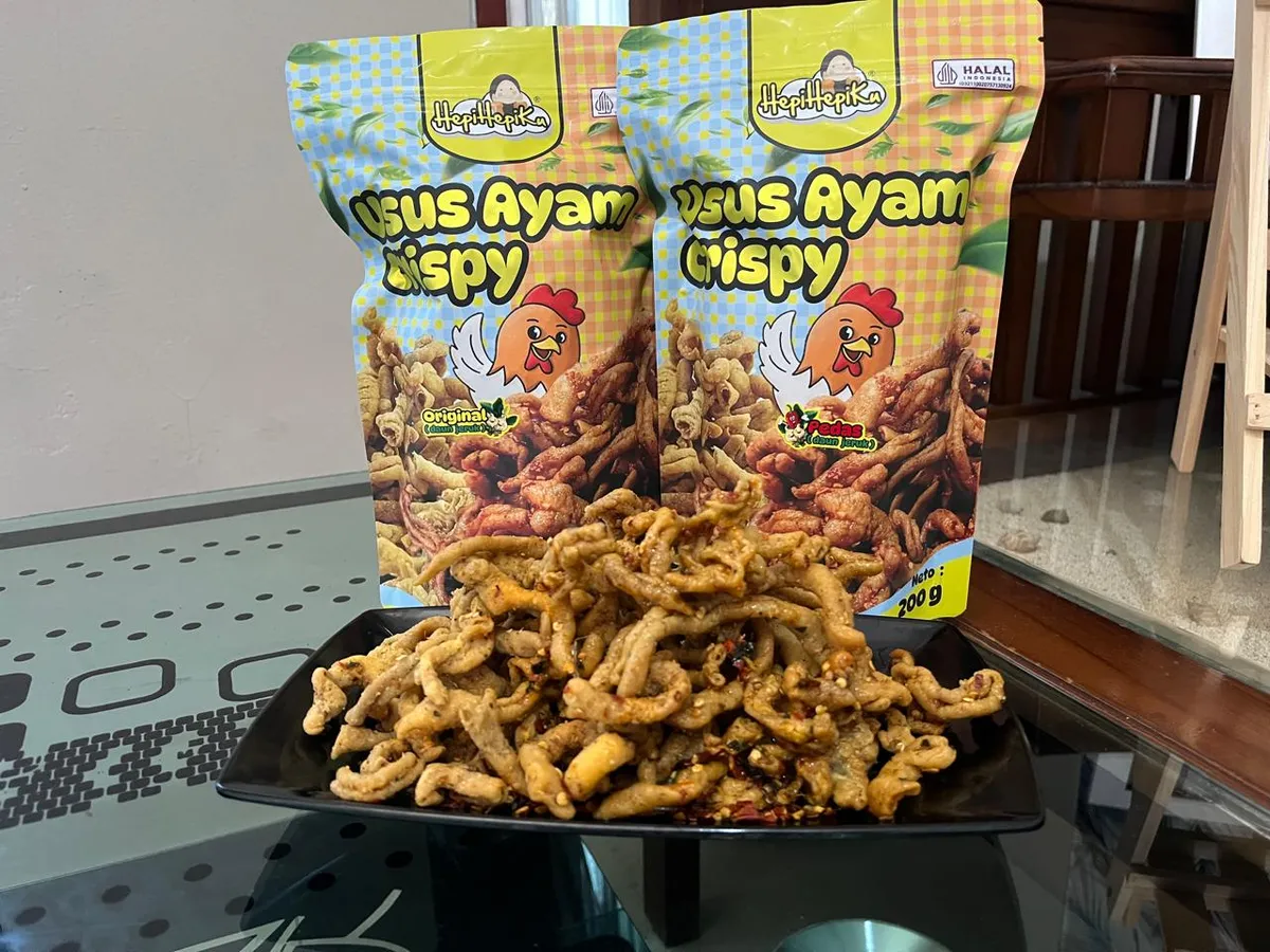 Usus Krispi Hepihepiku. (Foto: Rizma Riyandi)