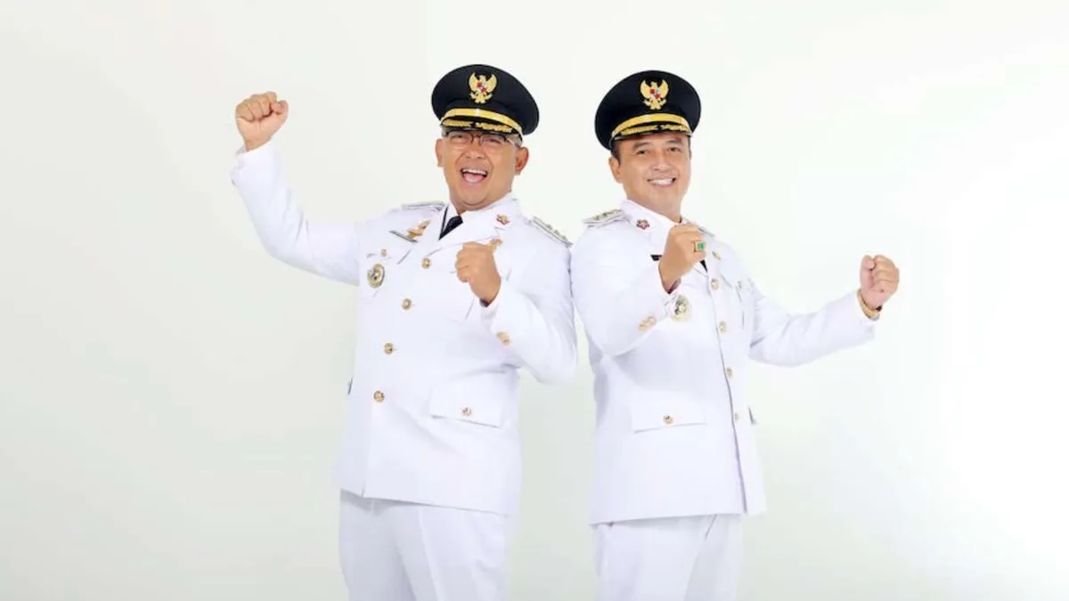 Walikota dan Wakil Walikota Bandung, M. Farhan dan Erwin. (Sumber: Pemprov Jabar)