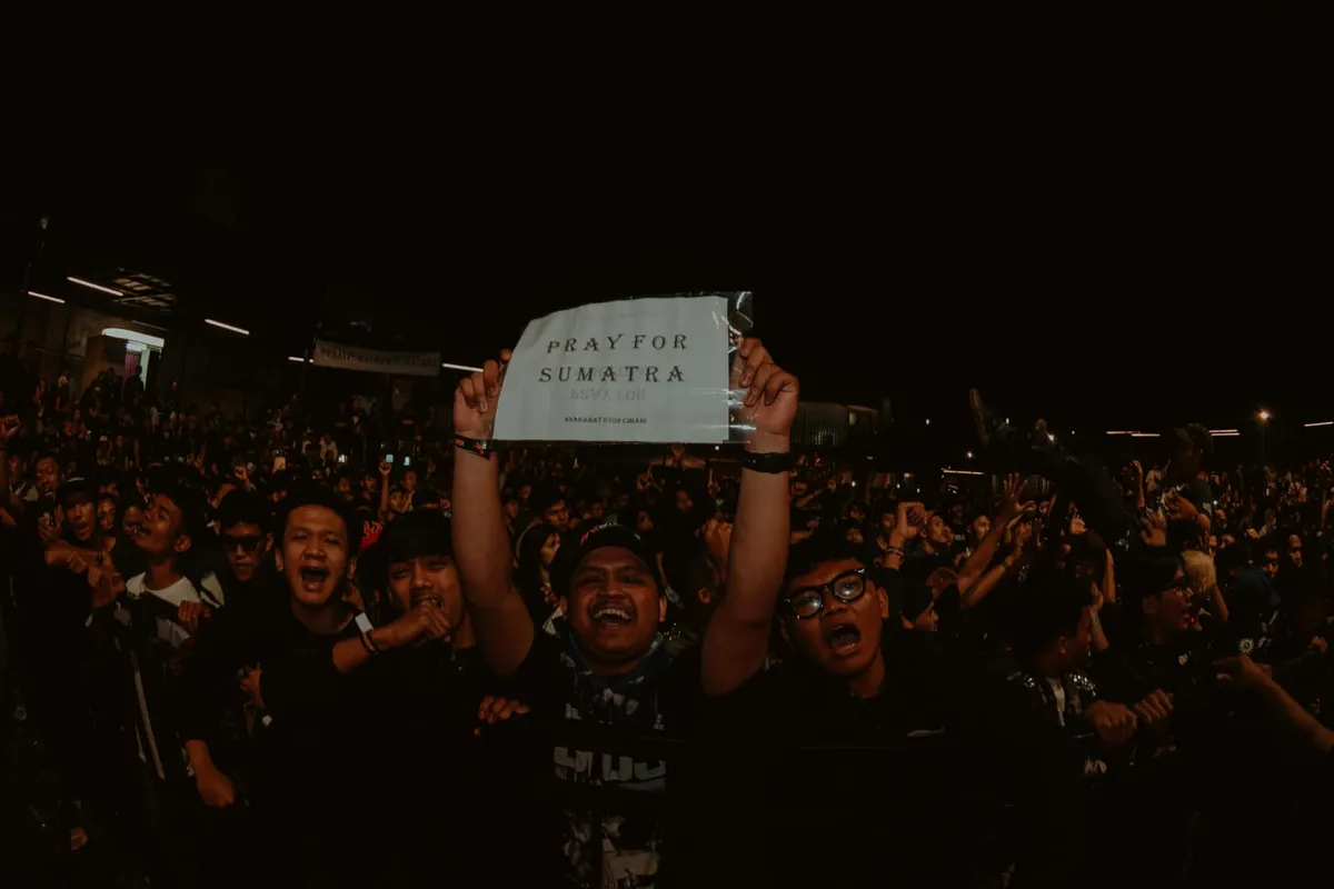 ''Pray For Sumatera" Solidaritas di Tengah Euforia Flower City Festival (11/12/25) (Sumber: Dokumentasi panitia FCF 2025 | Foto: ujjacomebackbdg)