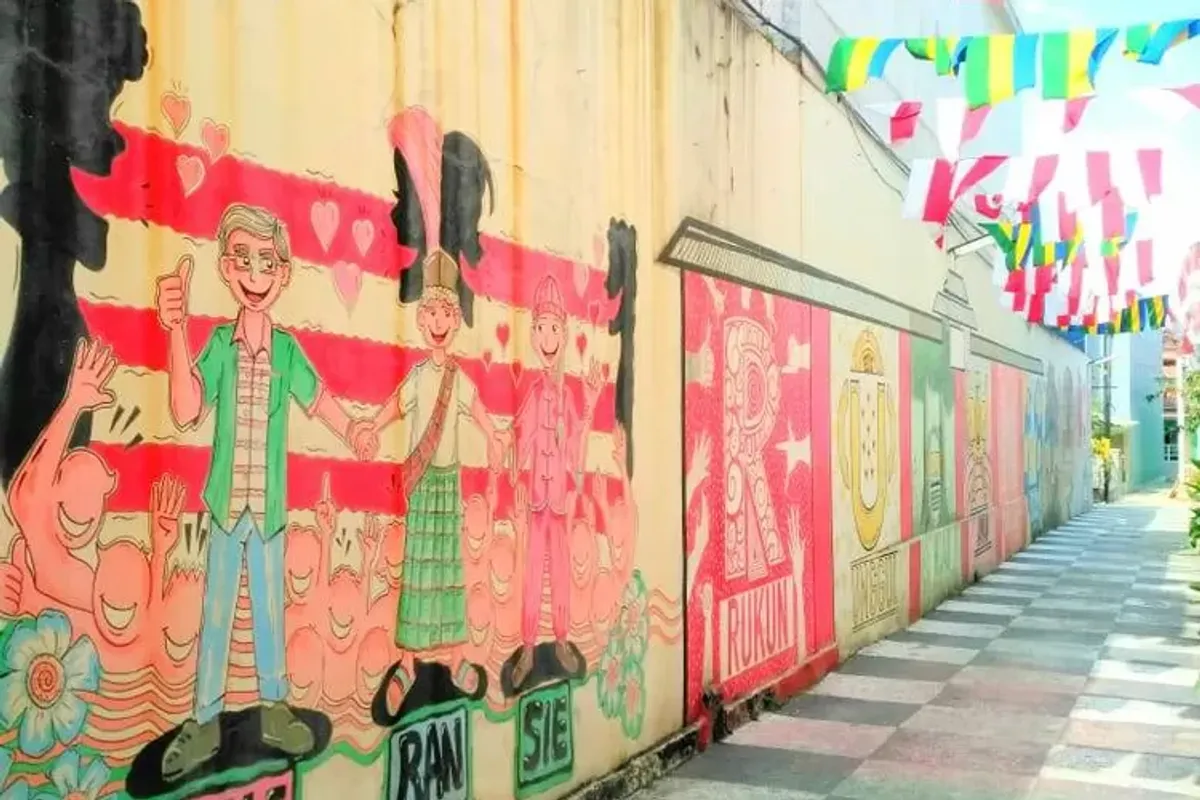 Suasana dan keunikan Kampung Toleransi RW 02 Kelurahan Paledang, Kota Bandung pada Jumat (14/6/2019) (Sumber: AyoBandung.com | Foto: Jaka Jamalludin Yusuf)