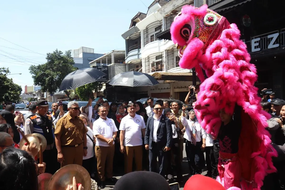 Ketua Komisi I DPRD Kota Bandung, Assoc. Prof. Dr. H. Radea Respati Paramudhita, S.H., M.H., menghadiri kegiatan Pembentukan Kampung Toleransi, di Kelurahan Cibadak, Kecamatan Astana Anyar, Selasa, 29 April 2025. (Sumber: Humpro DPRD Kota Bandung | Foto: Arie)