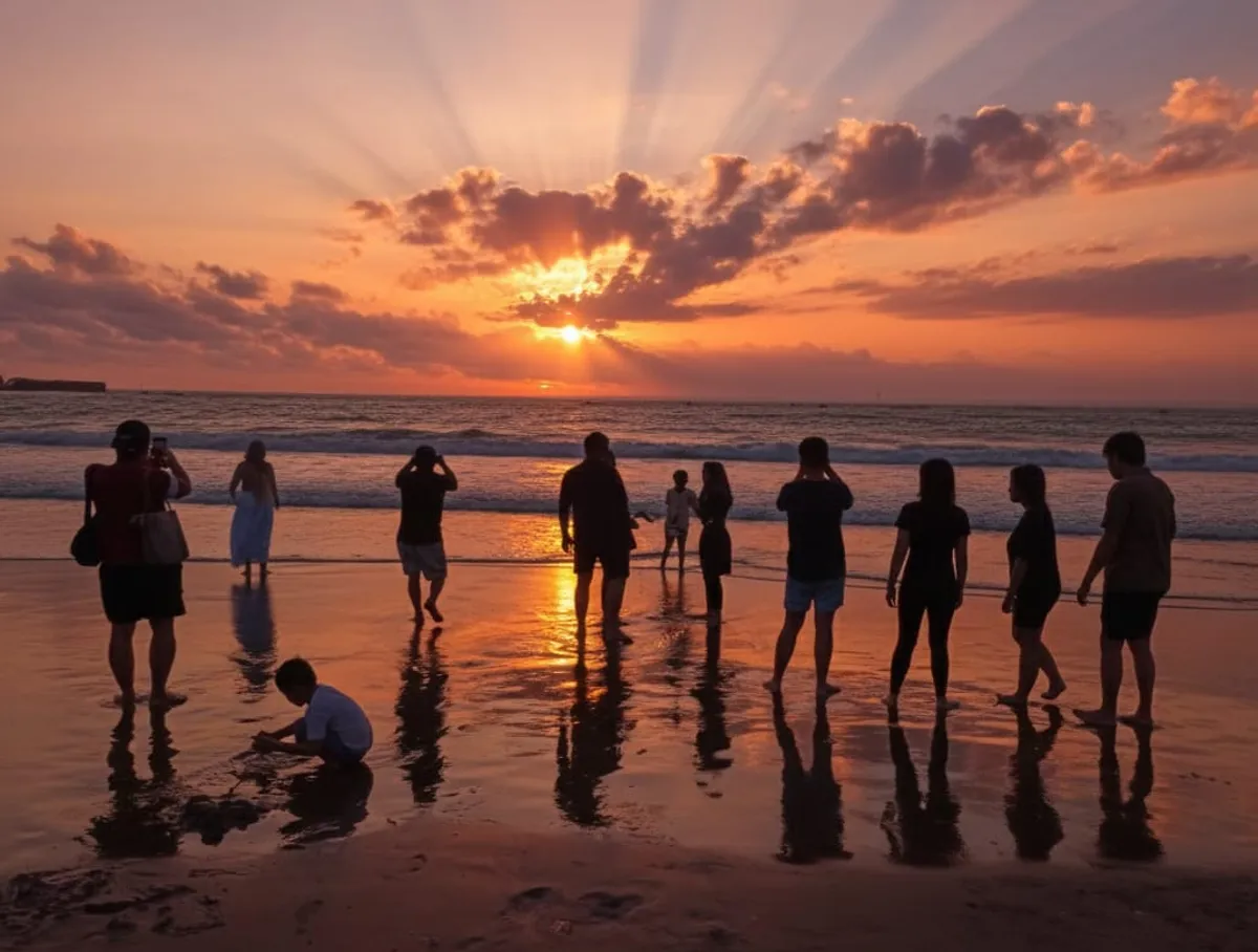 Teluk dengan pantai di selatan Jawa Barat yang landai, berpotensi terdampak hempasan maut tsunami. (Sumber: Dokumentasi Penulis | Foto: T. Bachtiar)