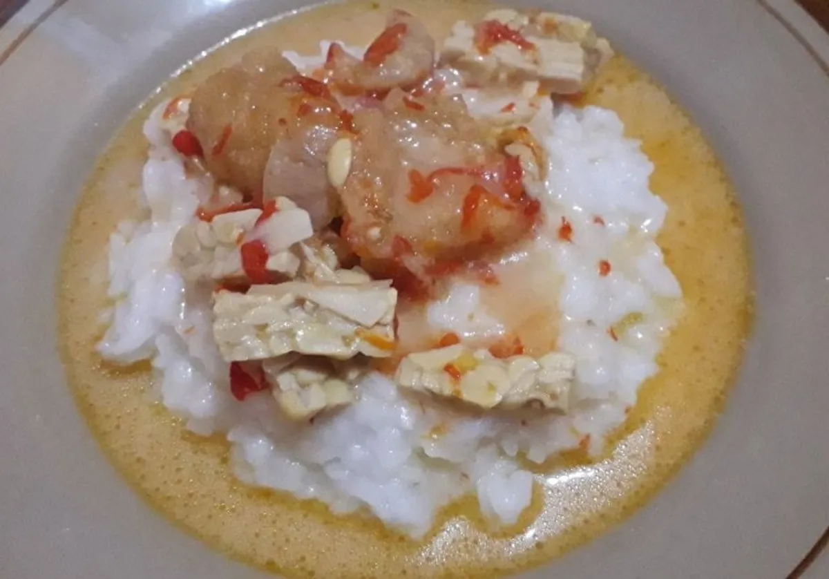 Bubur Kerecek. (Sumber: Dokumentasi Penulis)