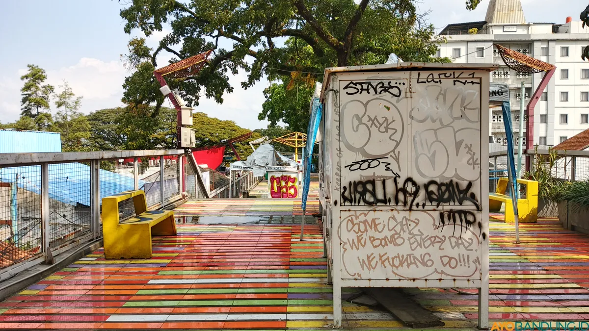 Potret Teras Cihampelas saat di sambangi pada Kamis, 3 Juli 2025. (Sumber: ayobandung.id | Foto: Gilang Fathu Romadhan)