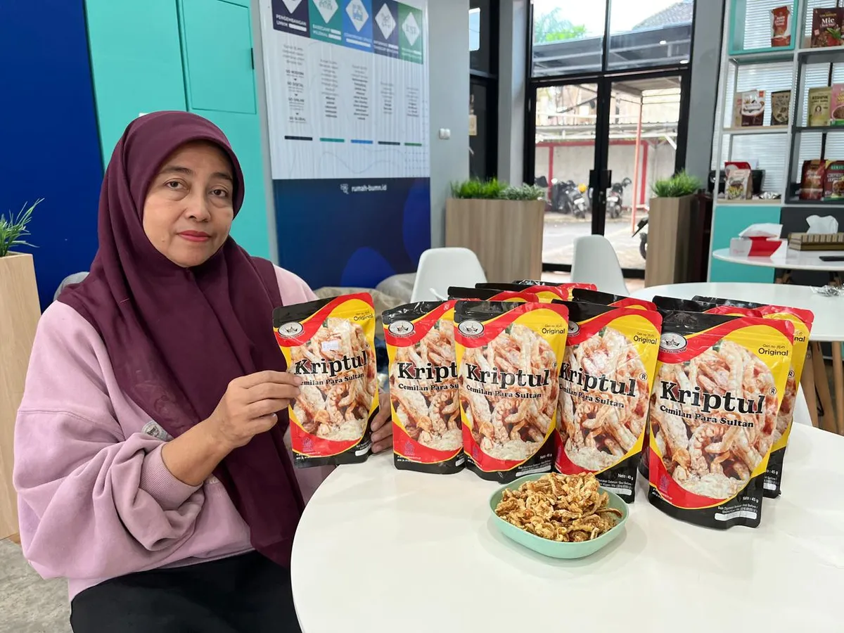 Tuty Kusmiaty, Owner Kriptul Karya Sultan (Foto: Rizma Riyandi)