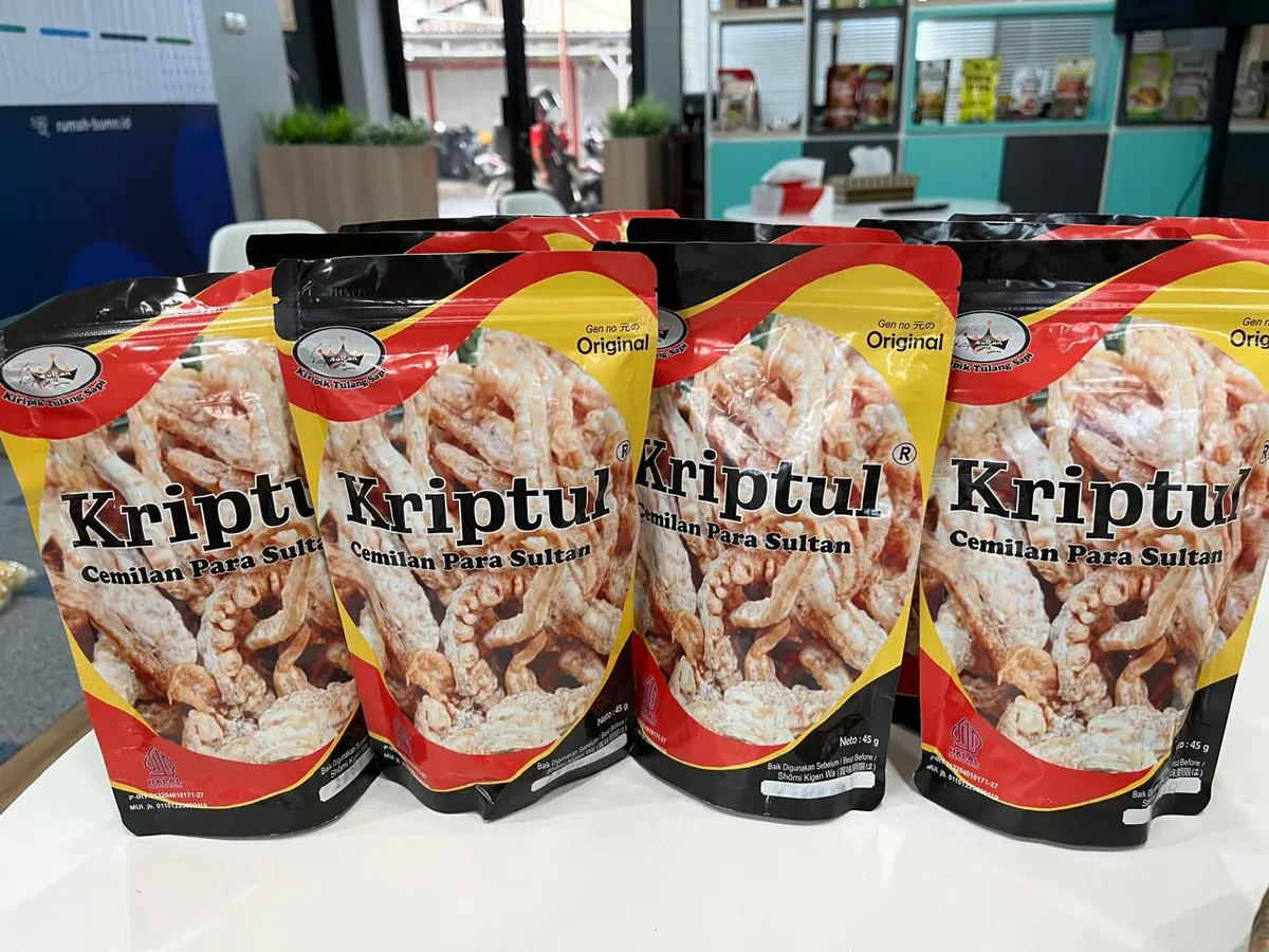 Kripik Tulang Karya Sultan (Foto: Rizma Riyandi)