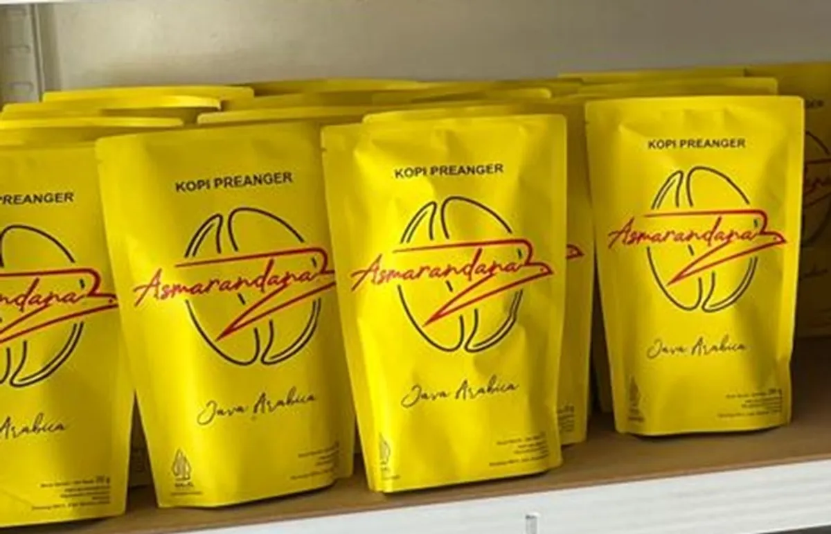 Kopi Asmarandana salah satu produk Ruang Diskusi Kopi. (Foto: Rizma Riyandi)