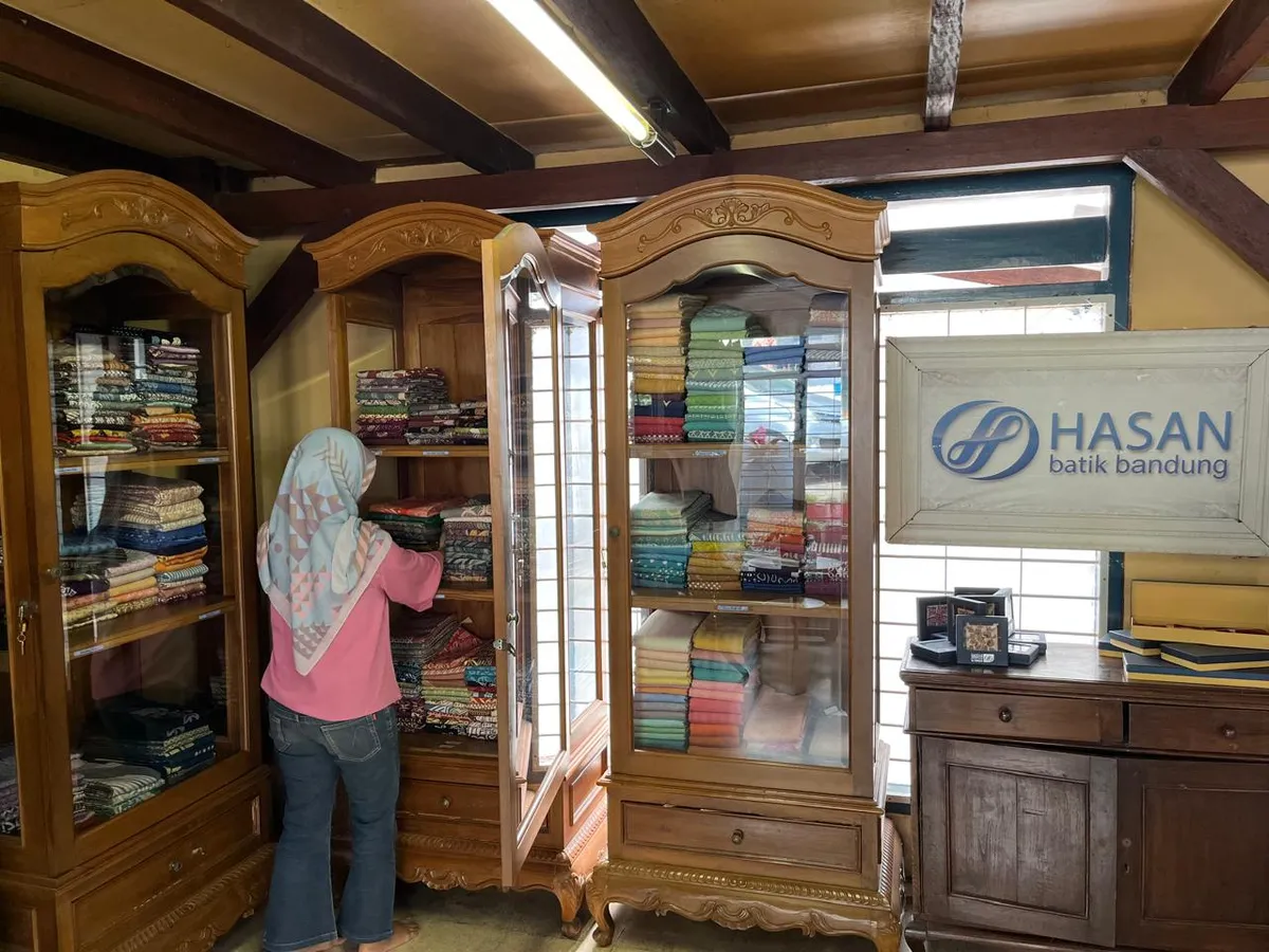 Studio Hasan Batik di Cigadung (Foto: Rizma Riyandi)