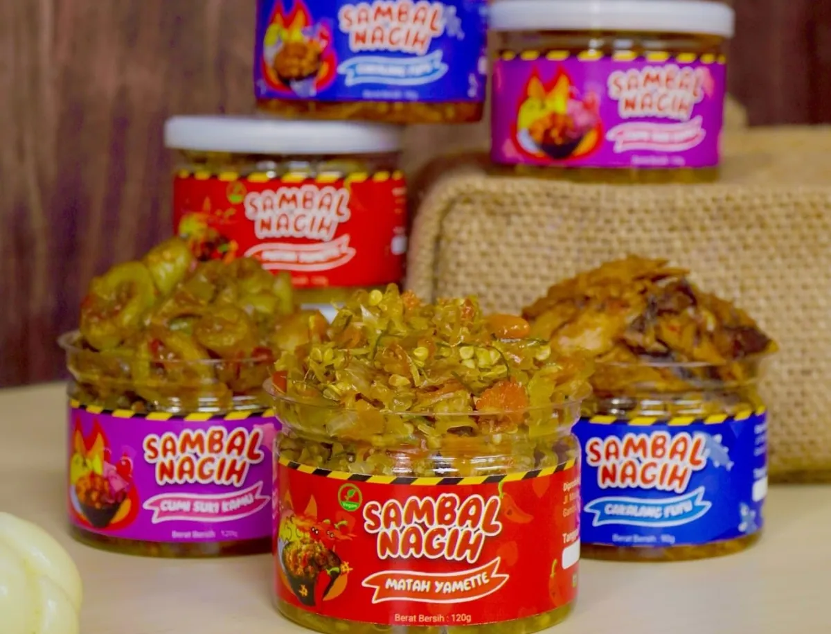 Sambal Nagih, yang bukan sekadar pelengkap hidangan, tapi refleksi dari semangat pasangan muda yang menjadikan dapur rumah sebagai titik mula perubahan. (Sumber: Sambal Nagih)