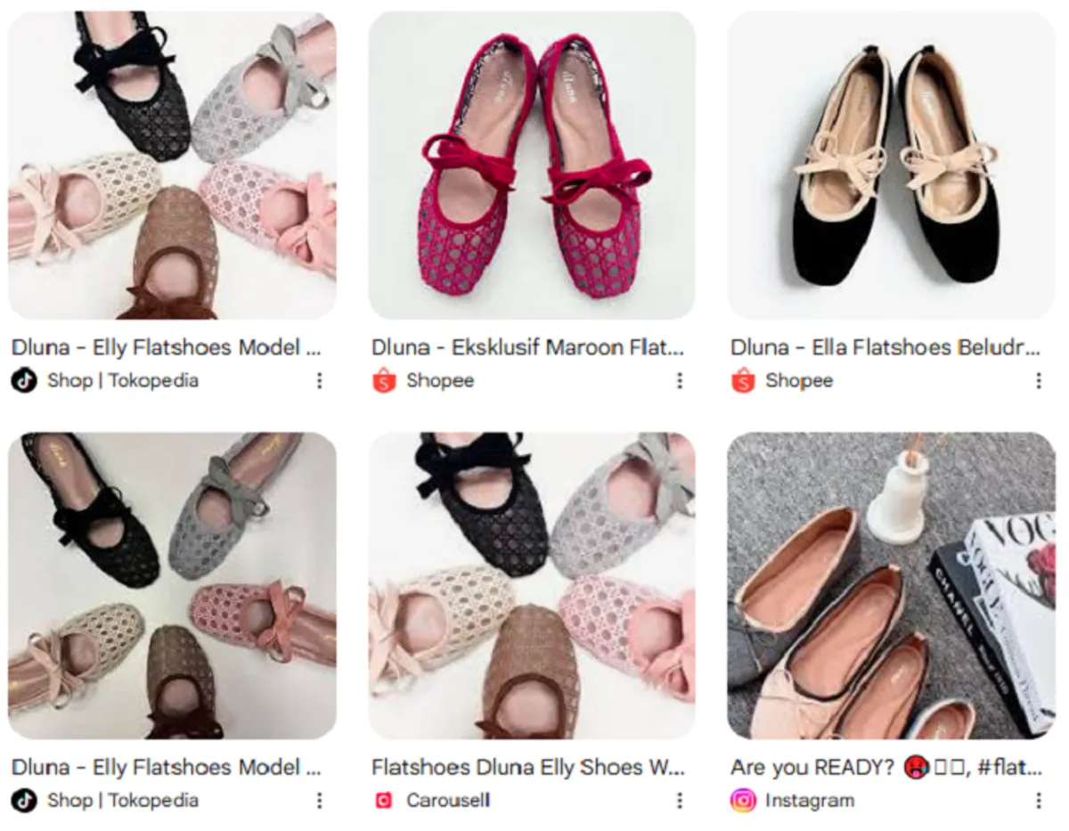 Flat shoes wanita (Foto: Ist)