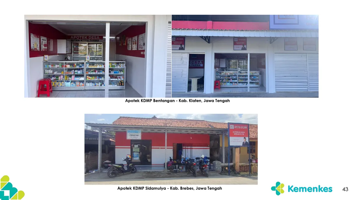 Contoh Ruangan Apotek Desa (Sumber: Kemenkes Repubik Indonesia)