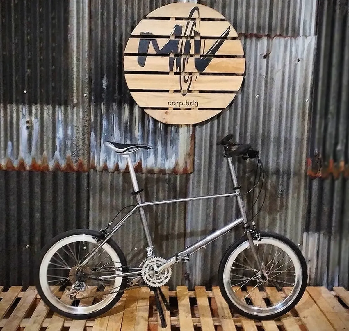 Sepeda kecil dengan desain mungil bernama Minivelo. (Sumber: Dok MV Corp Bandung)