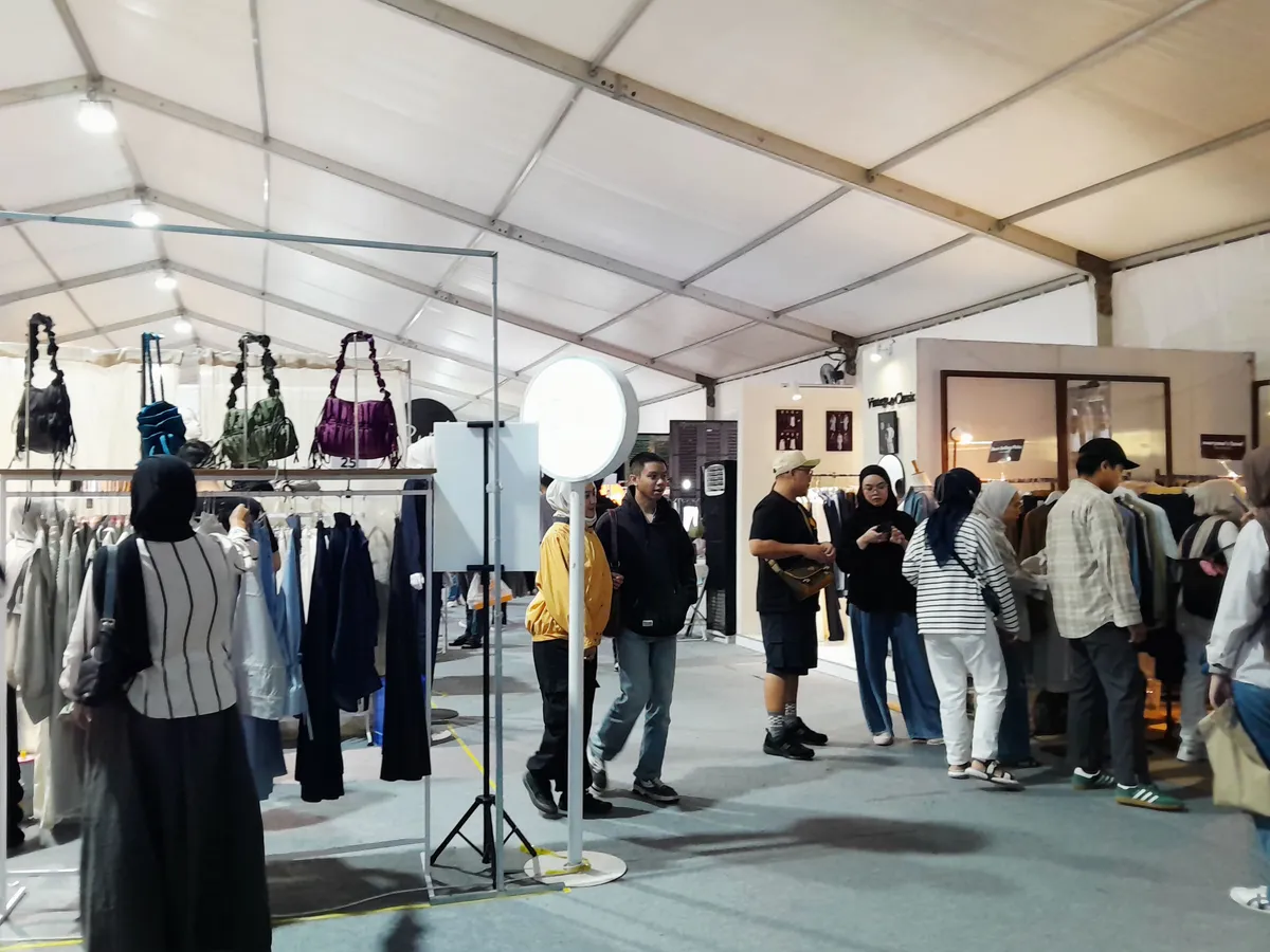 Trademark Market Livin Fest 2025 (Sumber: Dokumentasi Liputan | Foto: Firqotu Naajiyah)