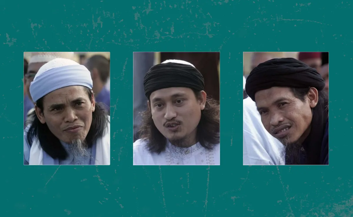 Para terpidana teroris Bom Bali 2002.