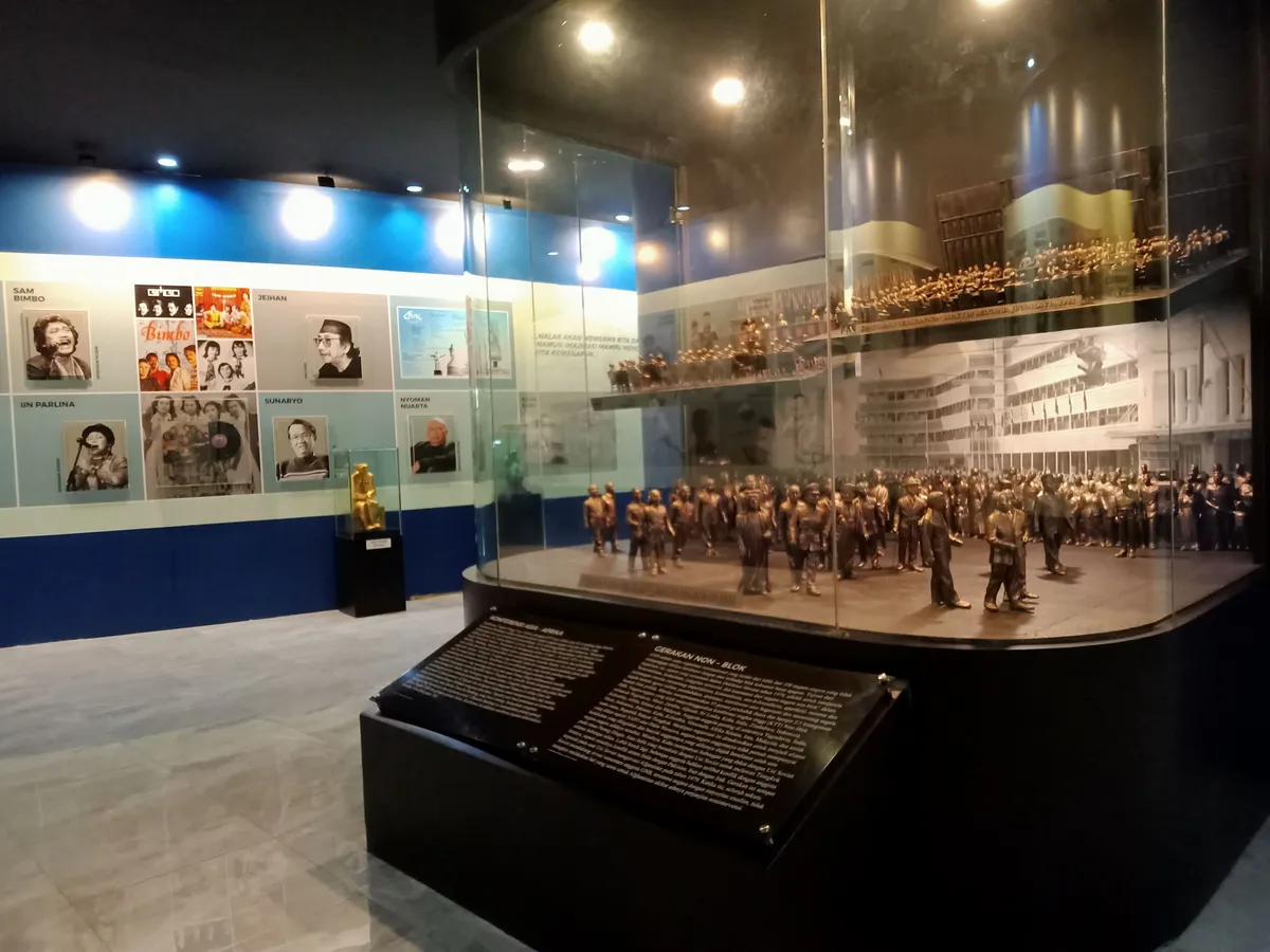 Koleksi gambaran Konferensi Asia Afrika (KAA) (Sumber: Dokumentasi Pribadi | Foto: Fereel Muhamad Irsyad A)