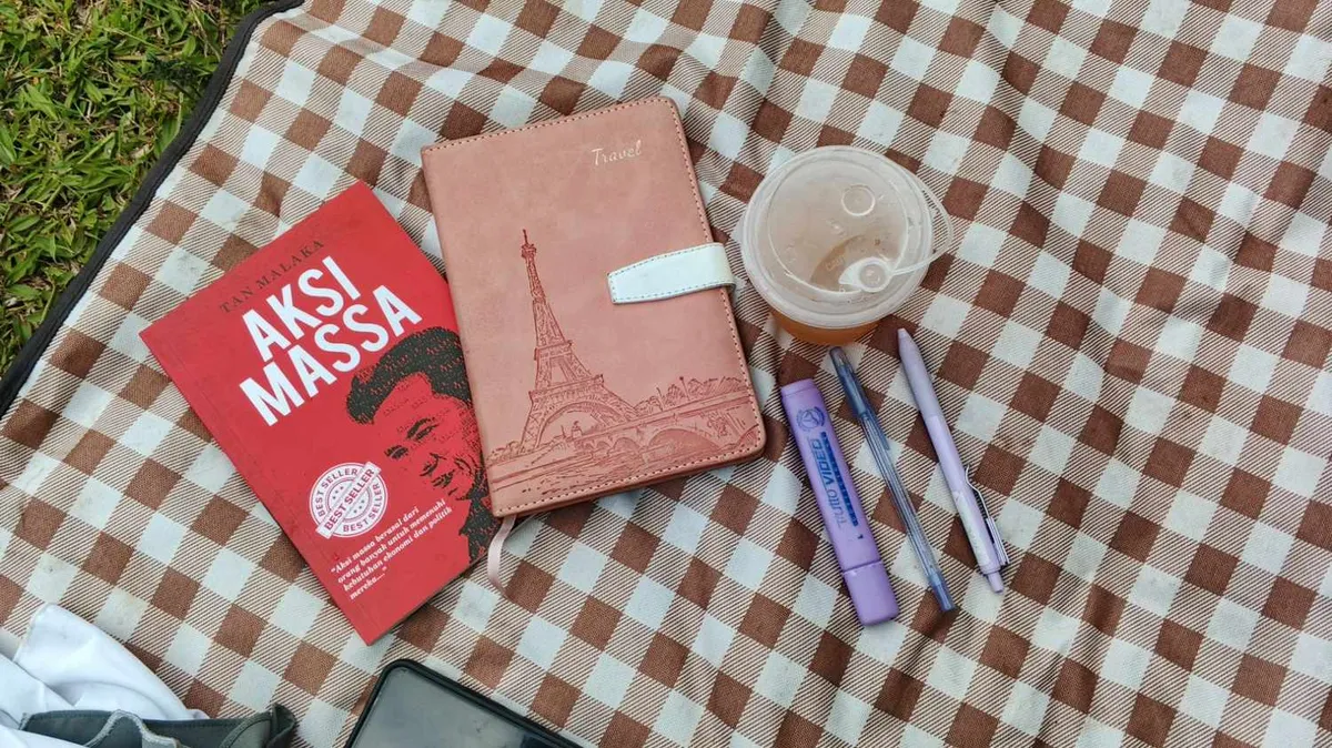 Pilihan Foto Estetik di atas Tikar (Sumber: Dokumentasi Penulis | Foto: Dias Ashari)