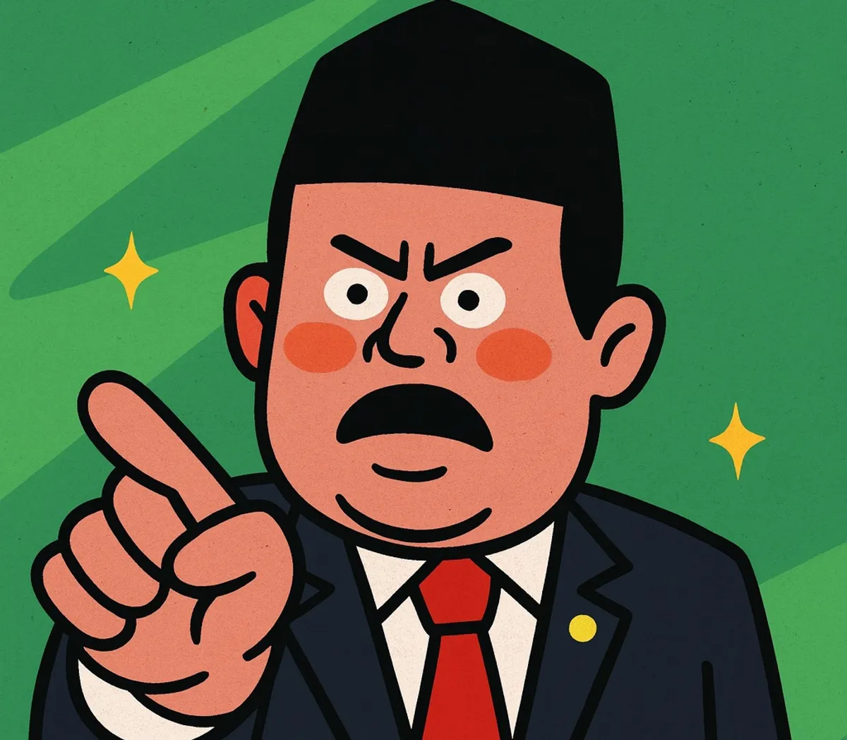Siapa gerangan yang sebenarnya lebih pantas dicap arogan? (Sumber: Ilustrasi oleh ChatGPT)