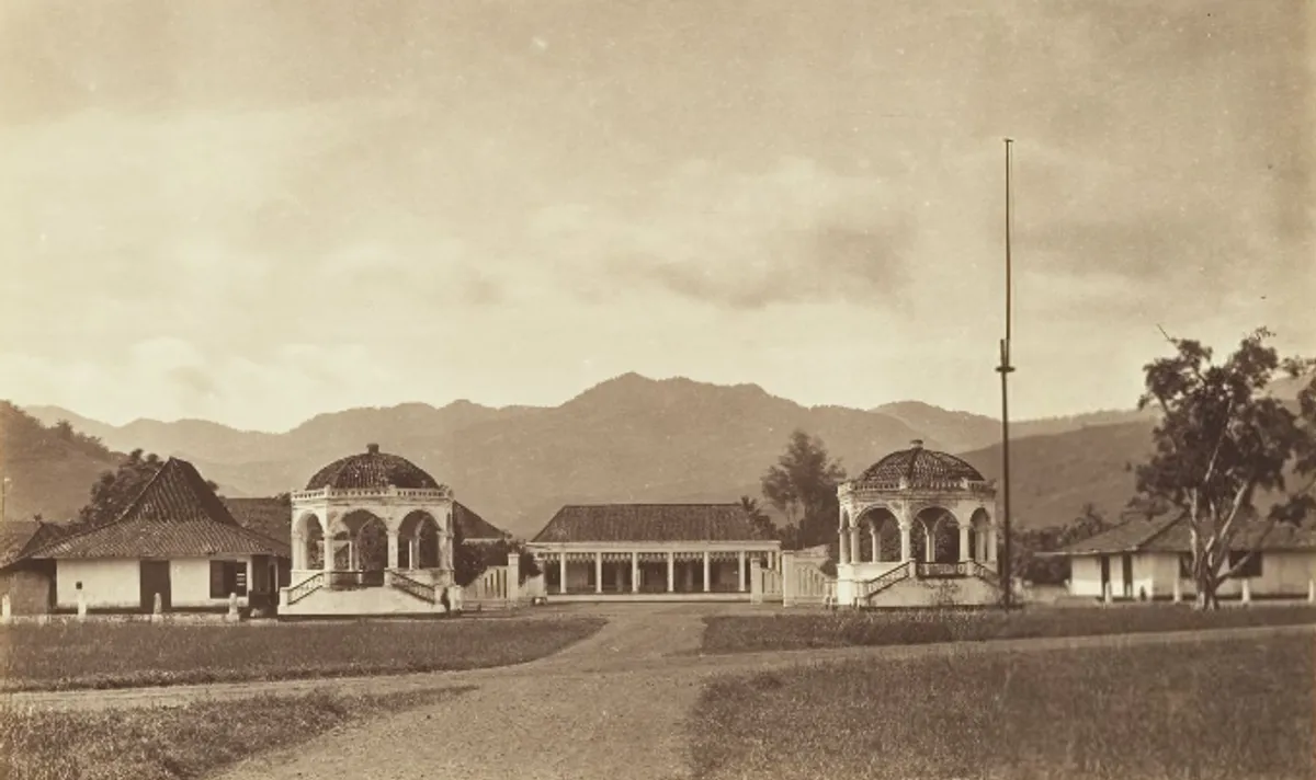 Potret Kediaman Bupati Sumedang sebelum 1880. (Sumber: KITLV)