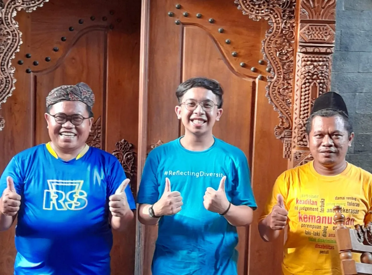 Kunjungan Penulis Ke Rumah K.H. Marzuki Wahid, Cirebon (Sumber: Dokumentasi Pribadi | Foto: Salah Seolah Kawan Penulis)