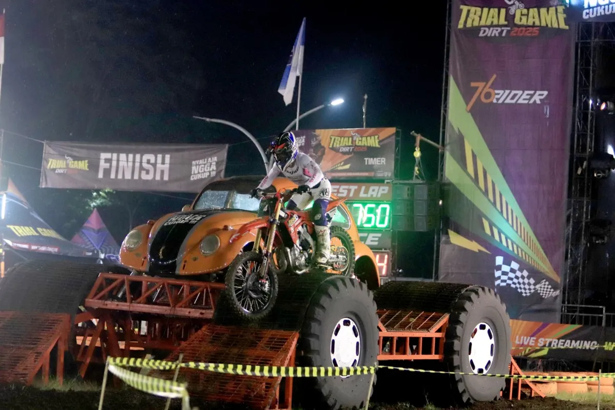 Di balik gemerlap urban dan sejuknya pegunungan, Bandung menyimpan potensi besar sebagai pusat olahraga motorcross di Indonesia. (Sumber: Ist)