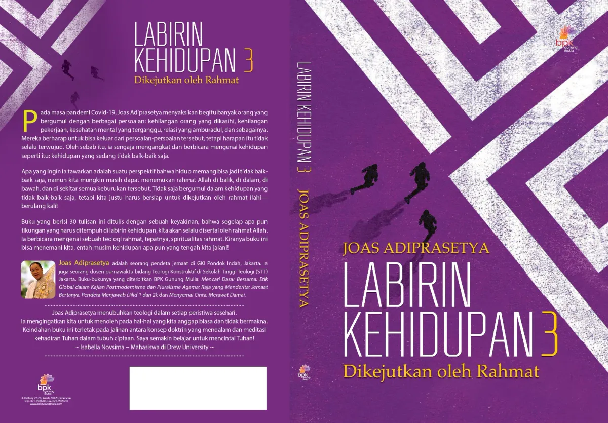Sampul Buku "Labirin Kehidupan 3" (Sumber: bpkgunungmulia.com)