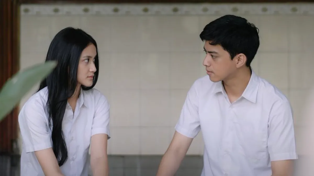 Cuplikan scene Rangga & Cinta (Sumber: X : @FilmIndoSource)