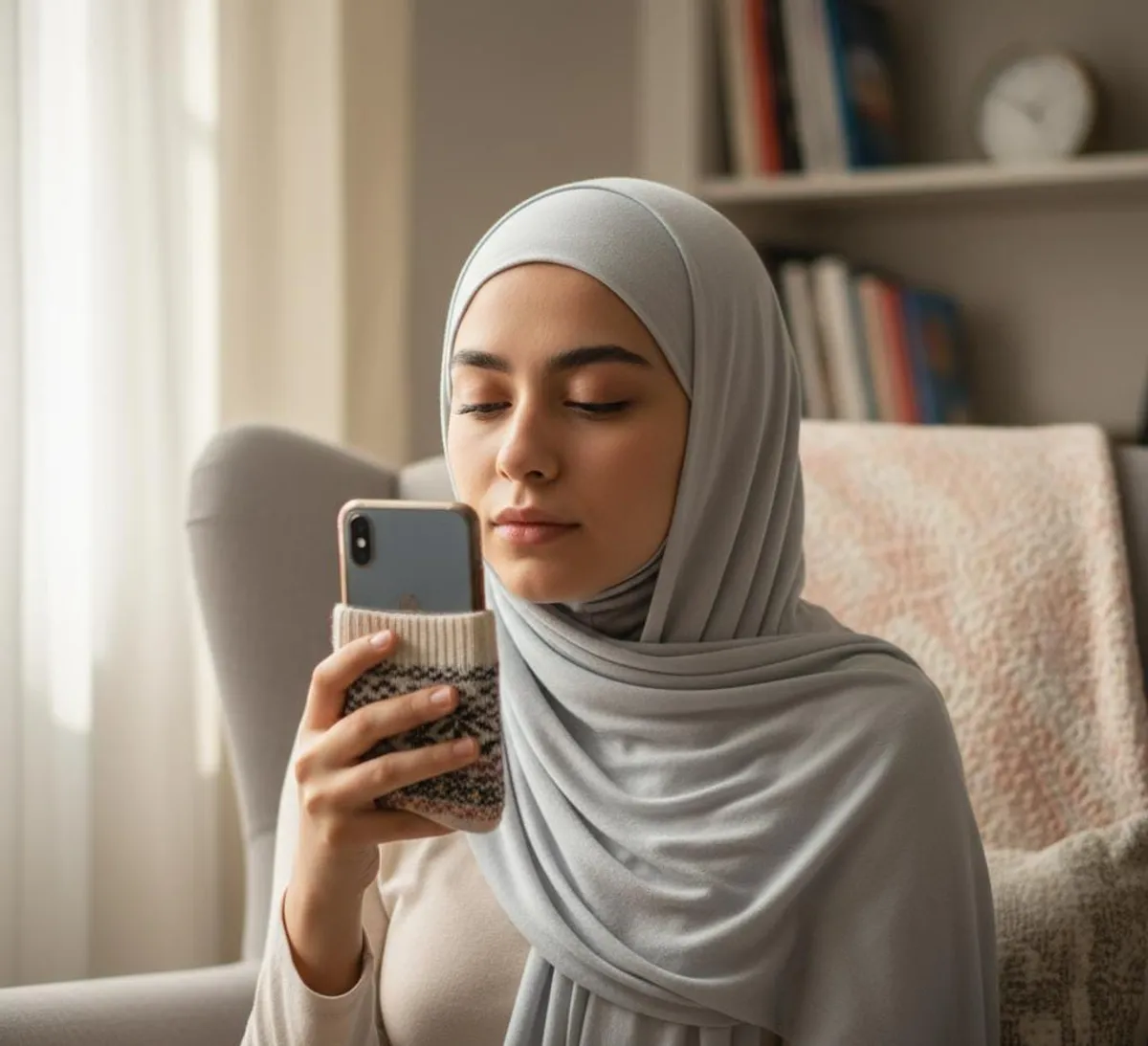 (Sumber: gemini.google.com | Foto: Lapisi bagian mic hp mu dengan kaus kaki sebagai peredam suara)