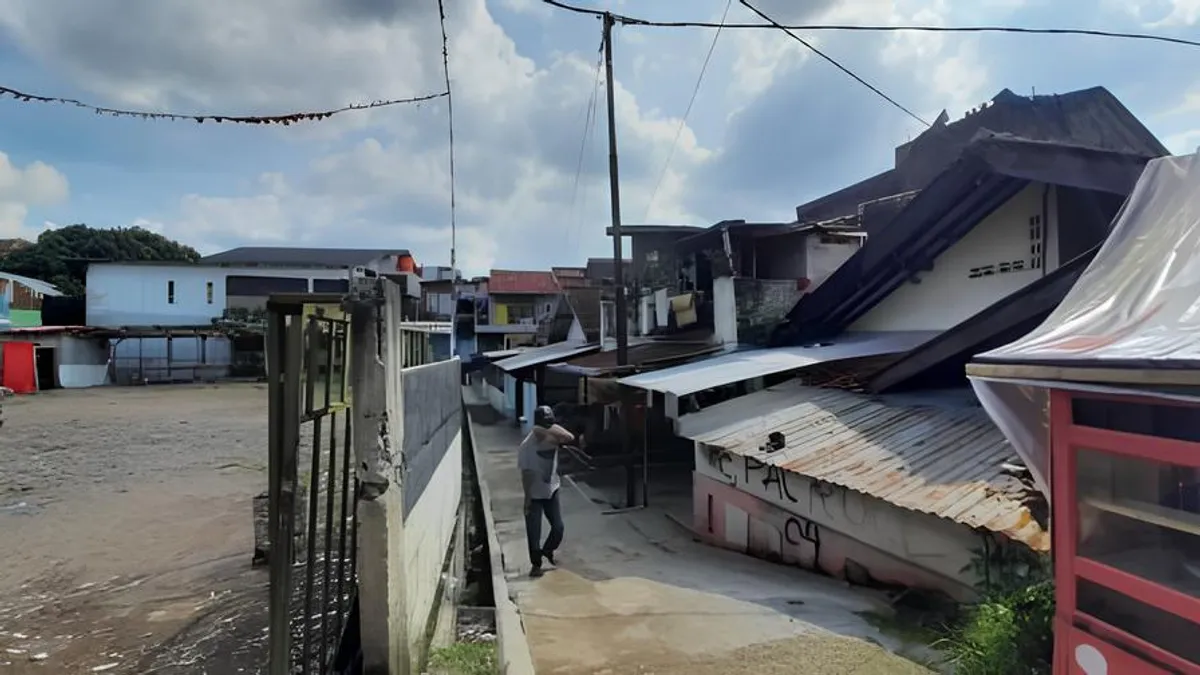 Kampung Pengemis di Kelurahan Sukabungah, Kota Bandung tepatnya di RW 04 dan di RW 11 (Cibarengkok). (Sumber: Ayobandung.id)