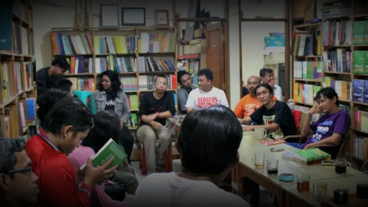 Suasana diskusi di Ultimus Bandung. (Sumber: Ultimus)