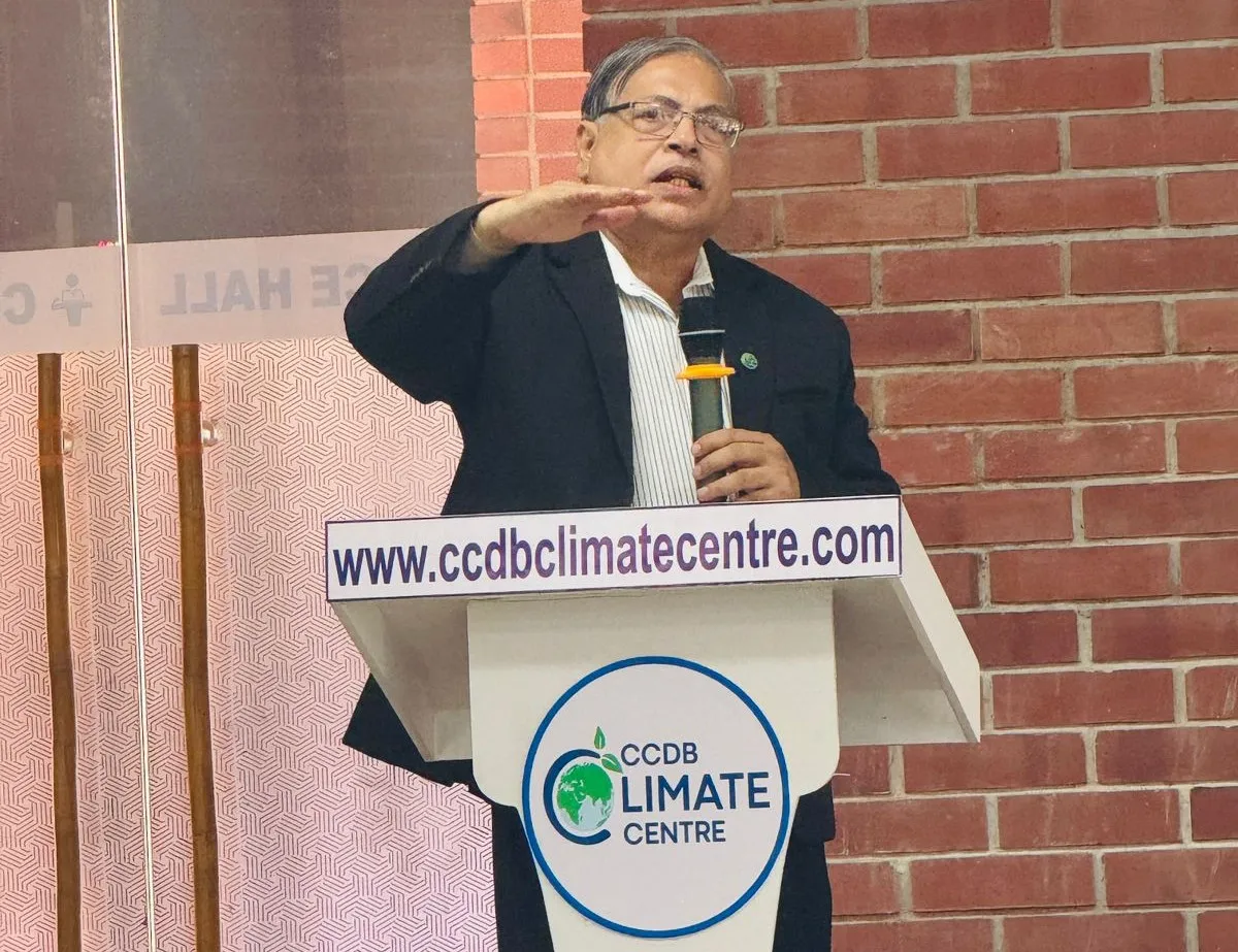 Pakar lingkungan asal Bangladesh, Ahsan Uddin Ahmed. (Sumber: CCDB Climate Centre)