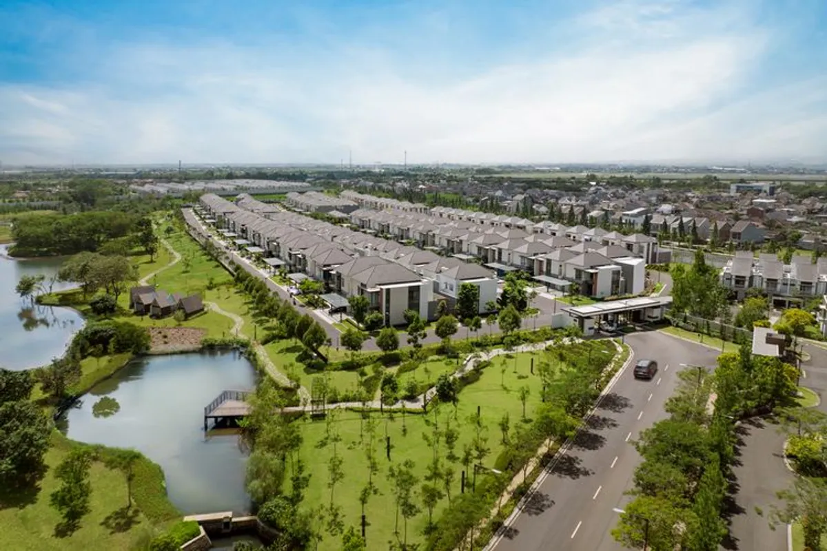 Perumahan Summarecon di kawasan Gedebage.