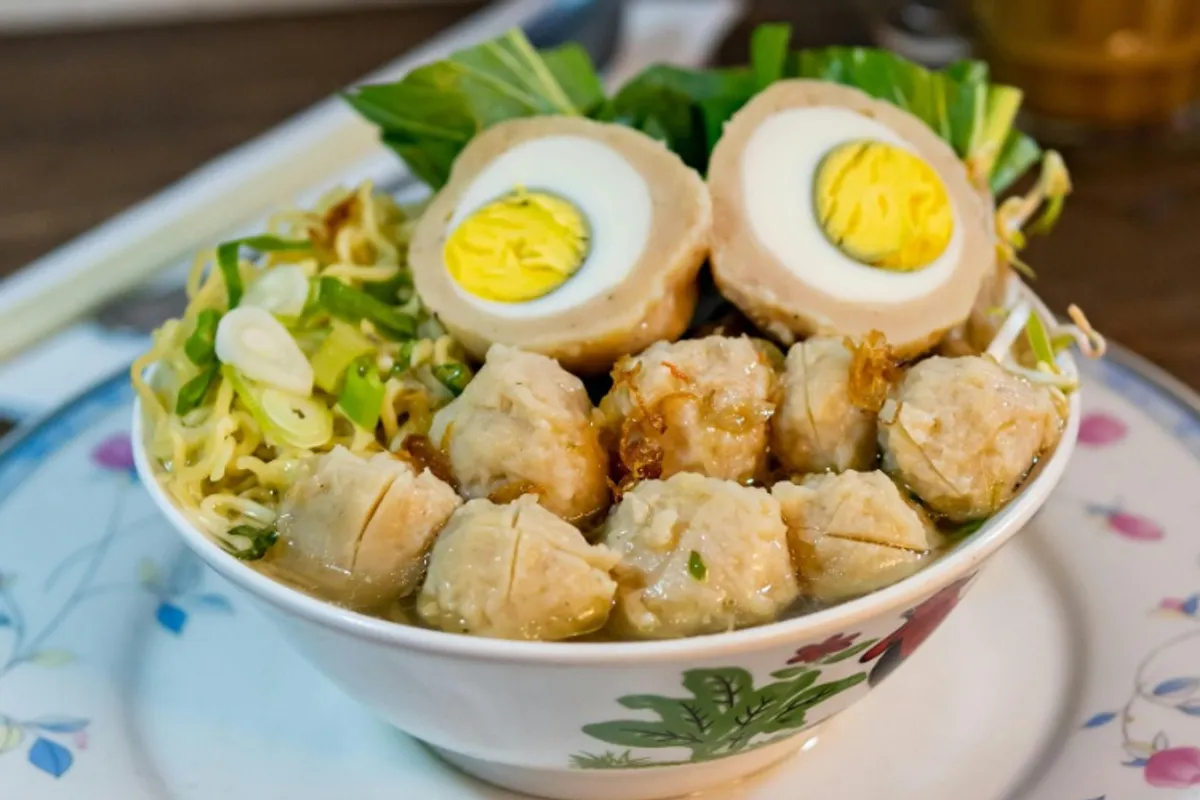 Ilustrasi Bakso Cuanki. (Sumber: Pexels)
