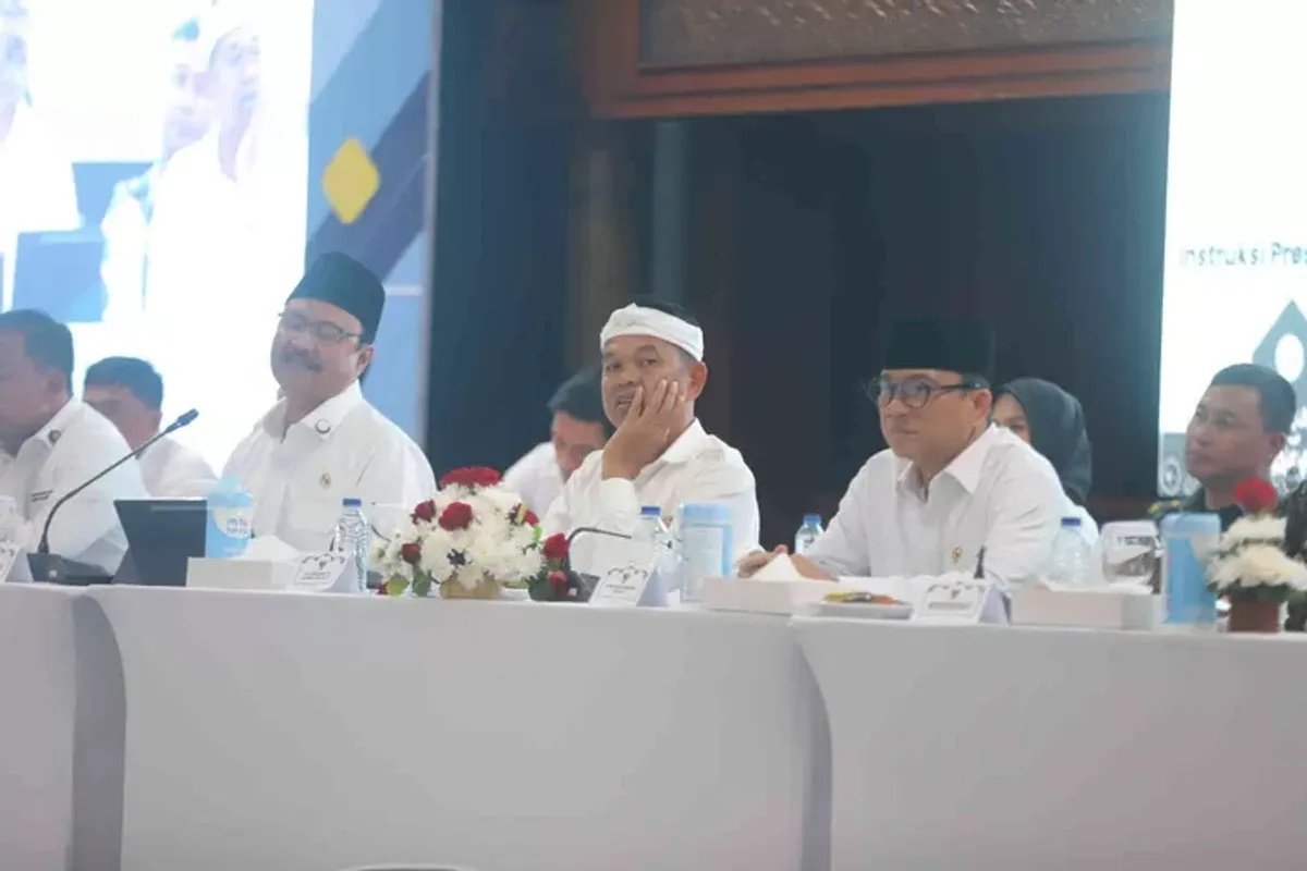 Rakor Rancage Lurah dan Kades Se Jawa Barat (Sumber: Ayobandung.com | Foto: Irfan Al-Faritsi)