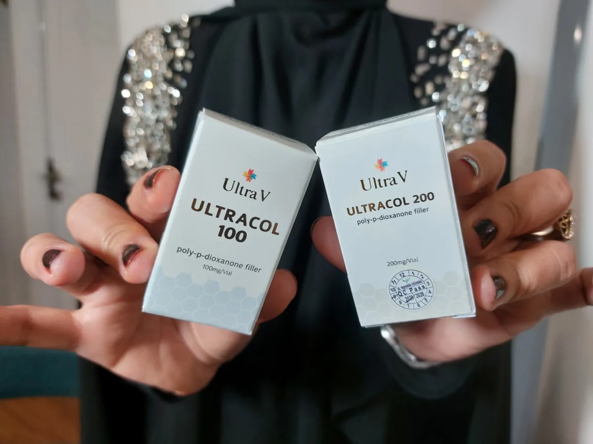 Ultracol sebagai benang cair pertama di dunia. (Sumber: Ayobandung.id | Foto: Eneng Reni Nuraisyah Jamil)