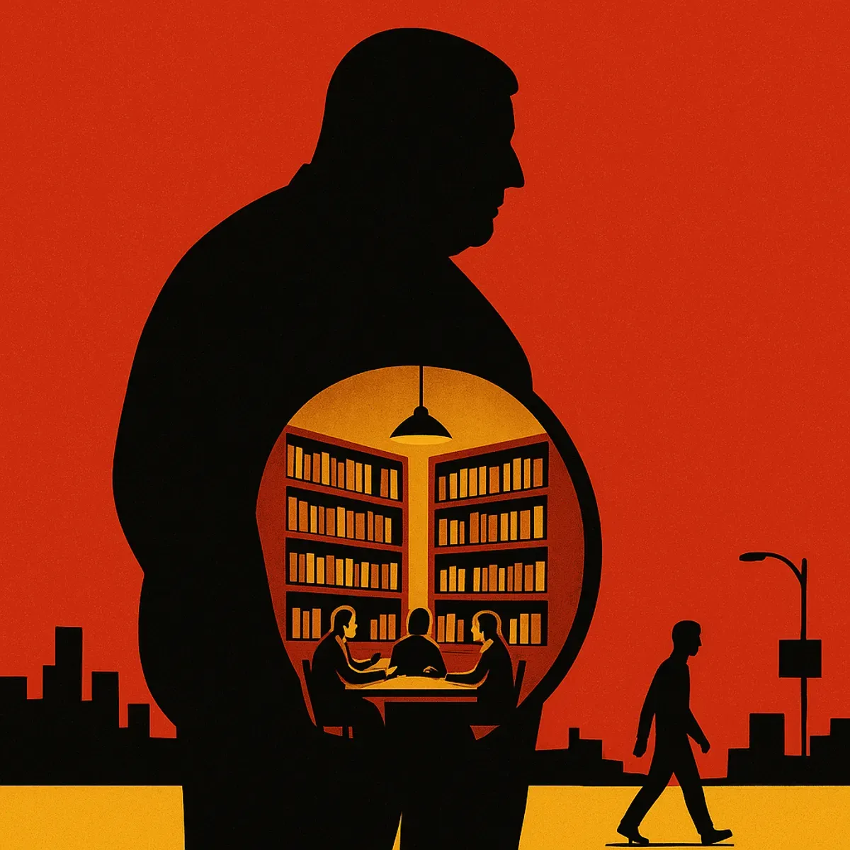 Ilustrasi Ignas Kleden. (Sumber: Istimewa | Foto: Istimewa)