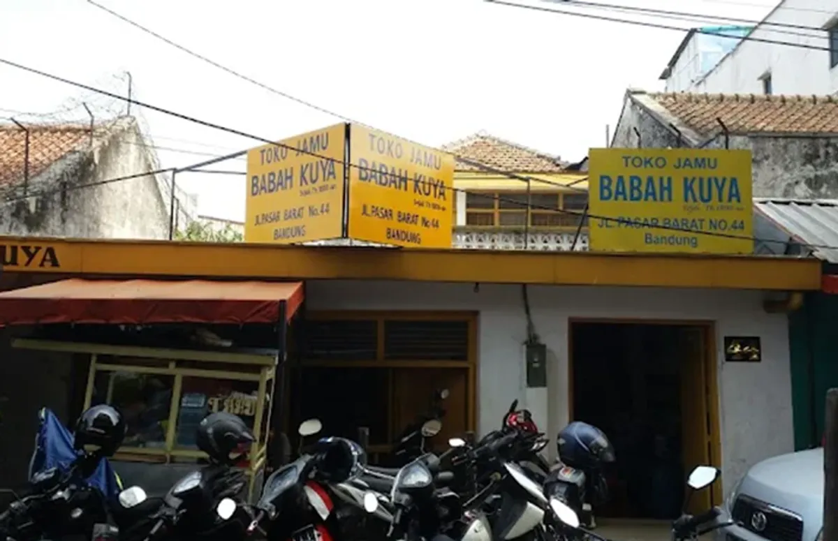 Toko Jamu Babah Kuya dari depan. (Foto: GMAPS)