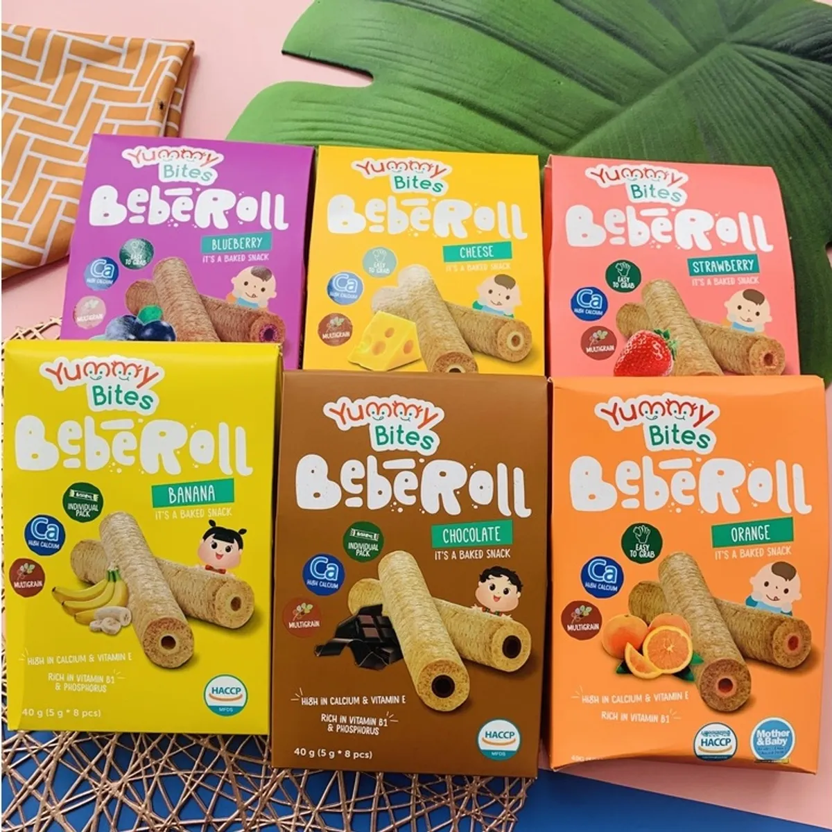 Camilan balita dalam bentuk crakers. (Foto: Yummmy Bites)