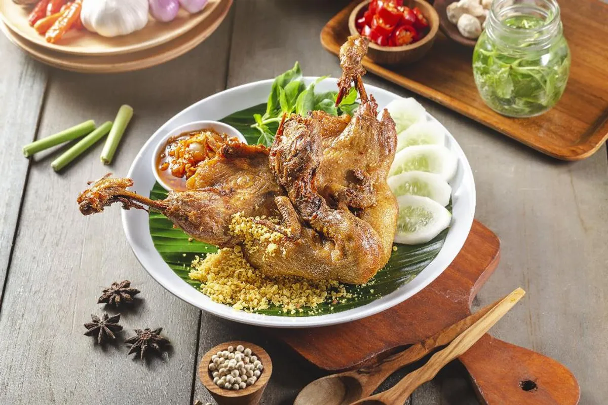 Menu andalan Bebek Kaleyo. (Sumber: dok. Bebek Kaleyo)