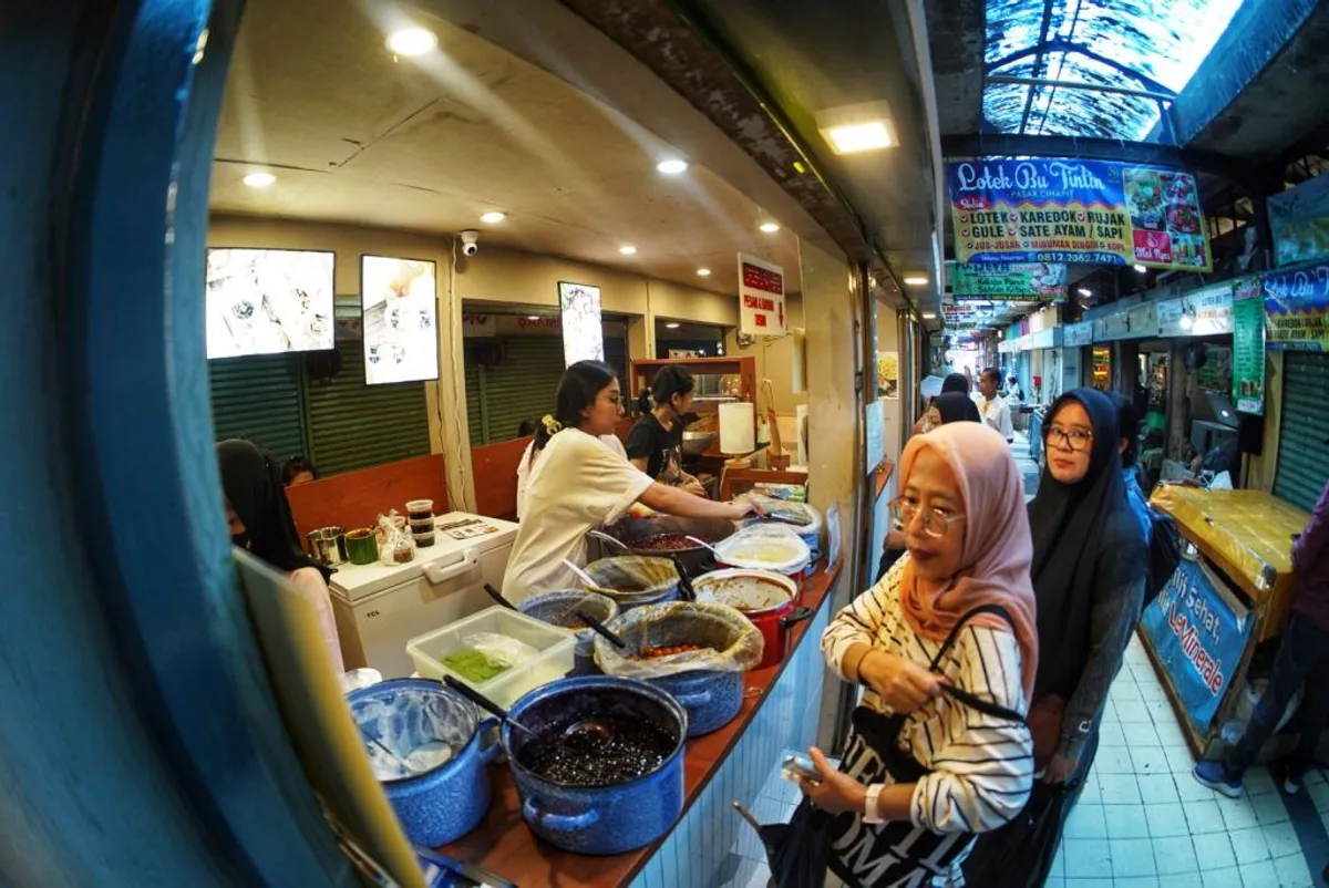 Pasar Cihapit. (Foto: Ayobandung.com/Kavin Faza)