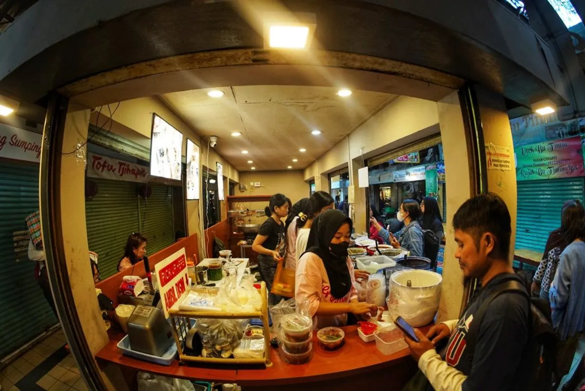 Pasar Cihapit (Foto: Ayobandung.com/Kavin Faza)