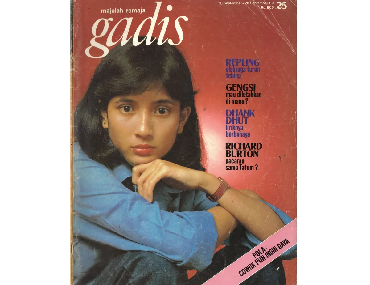 Majalah Remaja Gadis edisi September 1980. (Sumber: Instagram | Foto: Koleksi Goeni)