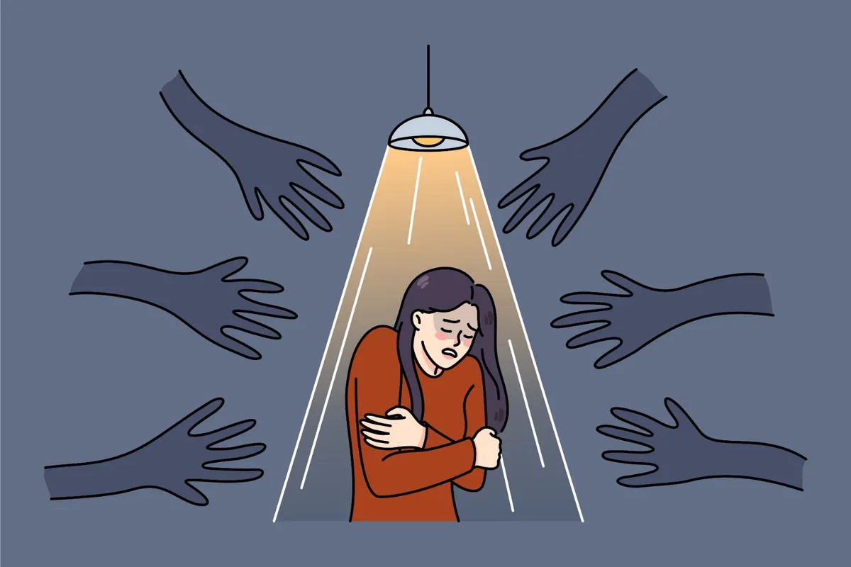 Ilustrasi kekerasan seksual yang menunjukkan bagaimana pelecehan, termasuk secara verbal, dapat merendahkan martabat dan menimbulkan dampak psikologis bagi korban. (Sumber: tangerangkota.go.id/ https://www.tangerangkota.go.id/berita/detail/34217/alami-pelecehan-atau-kekerasan-seksual-yuk-warga-kota-tangerang-lapor-ke-p2tp2a | Foto: -)